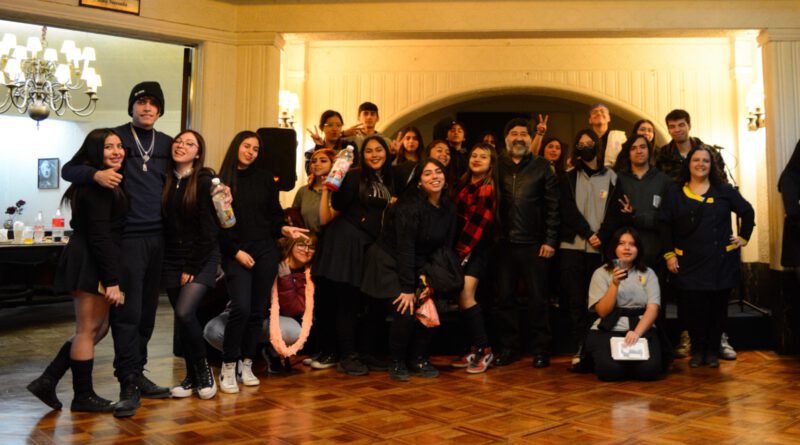 Estudiantes de La Pintana visitan la Casa del Escritor